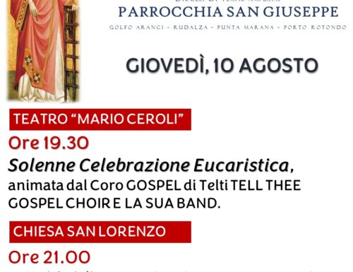 Il 10 agosto al Teatro Ceroli la consueta Messa di San Lorenzo